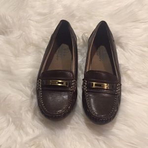 Brown loafers from Life Stride
